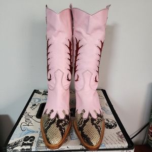 Woman's cowgirl boots